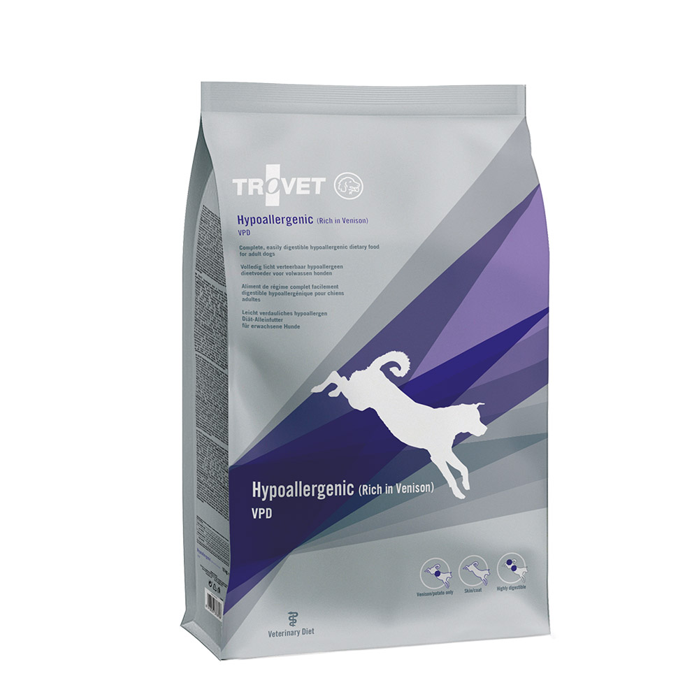 TROVET Hypoallergenic VPD (Venison) Hond
