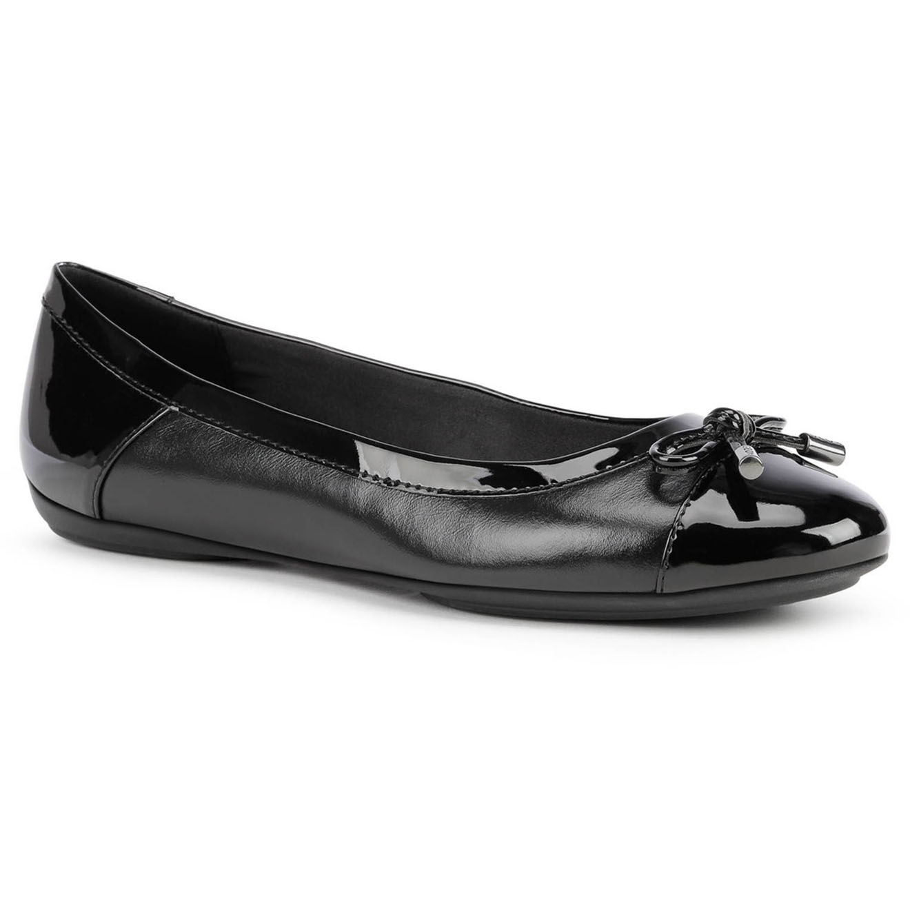 Geox Ballerines en Cuir Charlene noires