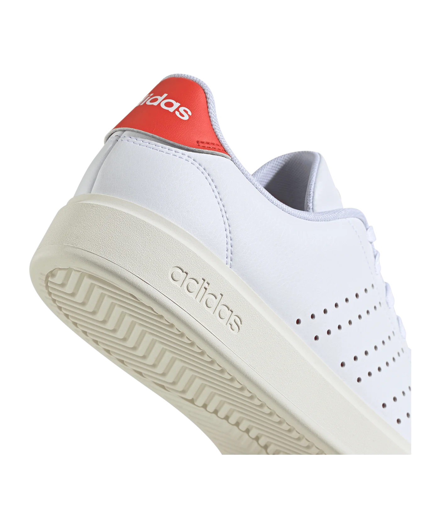 adidas Advantage 2.0 Weiss Rot