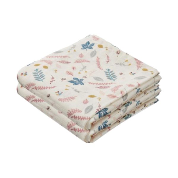 Cam Cam Pressed Leaves Hydrofiel Luiers Rose 2 stuks