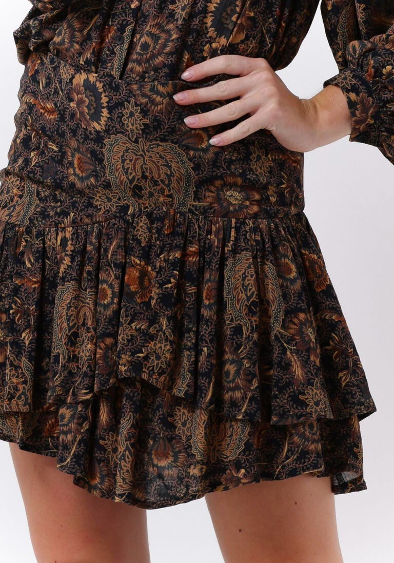 BY-BAR bruine by-bar minirok elena aida skirt