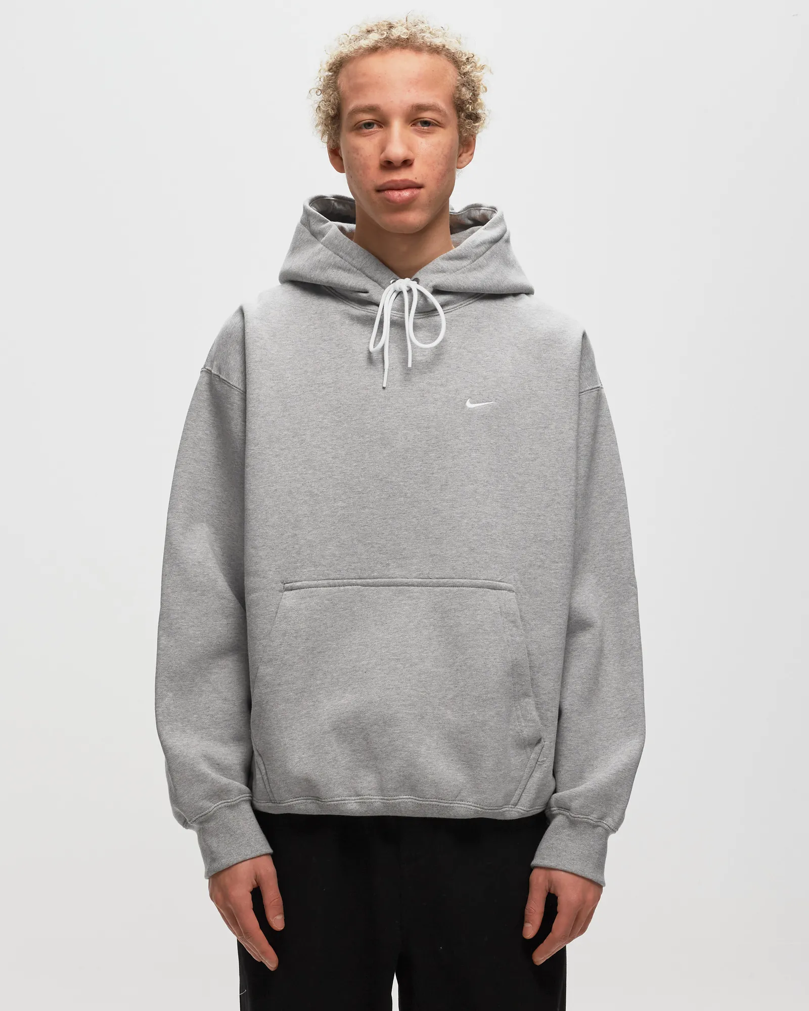 Nike Solo Swoosh Fleece Pullover Hoodie