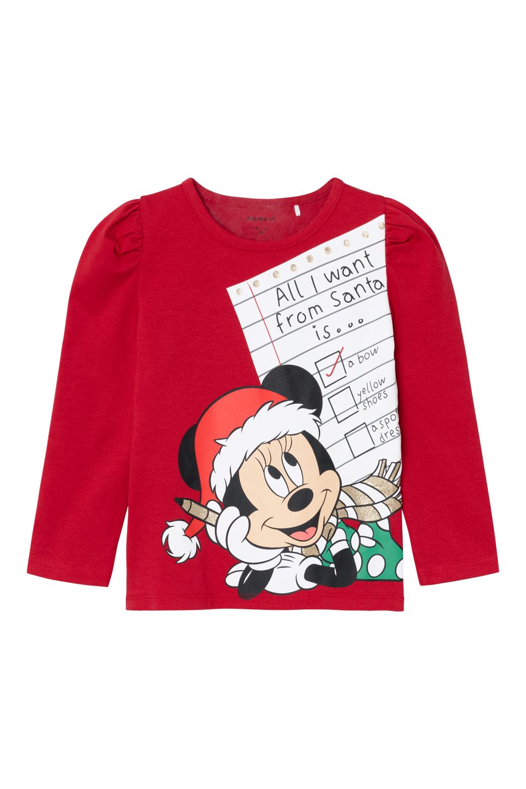 Name It Nmfsille Minnie Ls Top Box Wdi