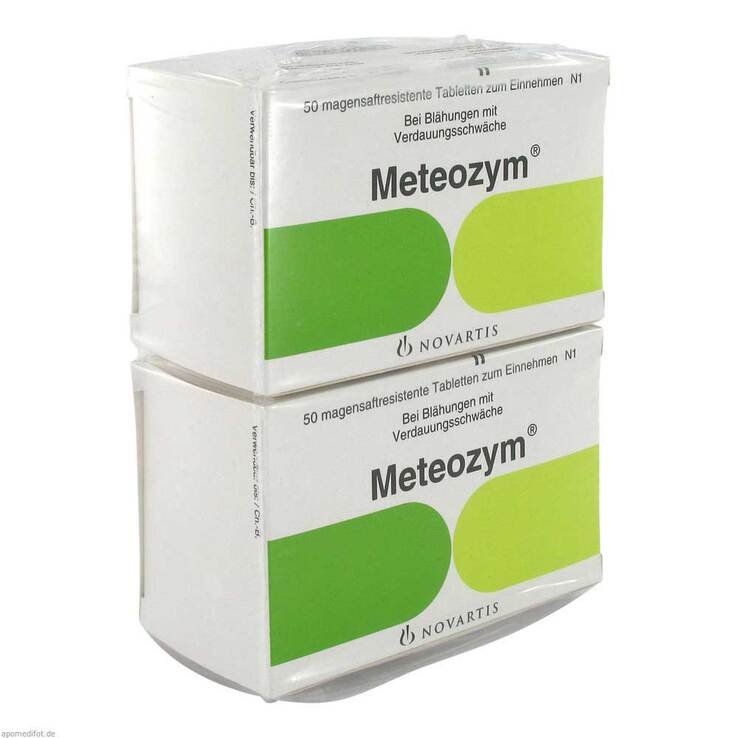 Meteozym Filmtabletten, 100 St