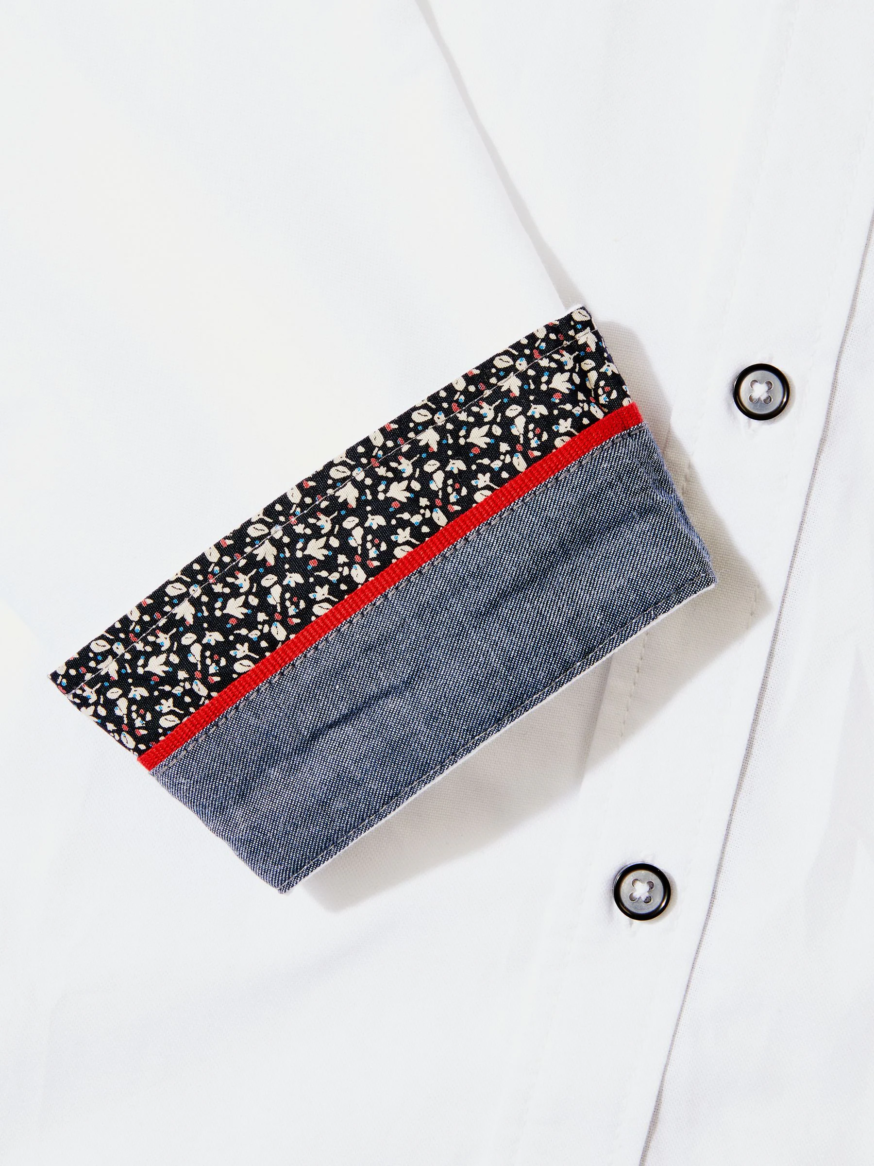 Joe Browns 100% katoenen klassiek Oxford-overhemd met knoopsluiting en bloemenmotieven
