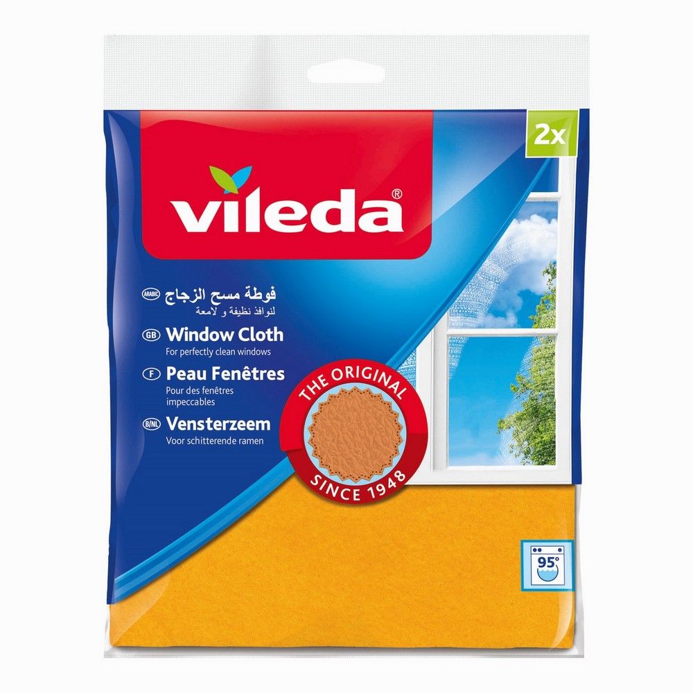 Vileda Vensterzeem +30% Microfibre (2 stuks)