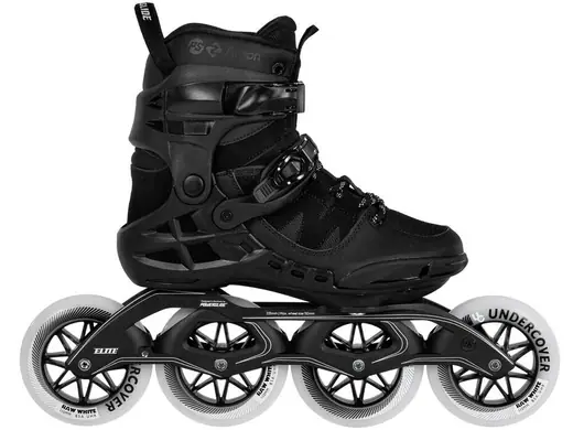 Powerslide Phuzion Argon Road Sort 110 Inliners - Herre Rulleskøjter