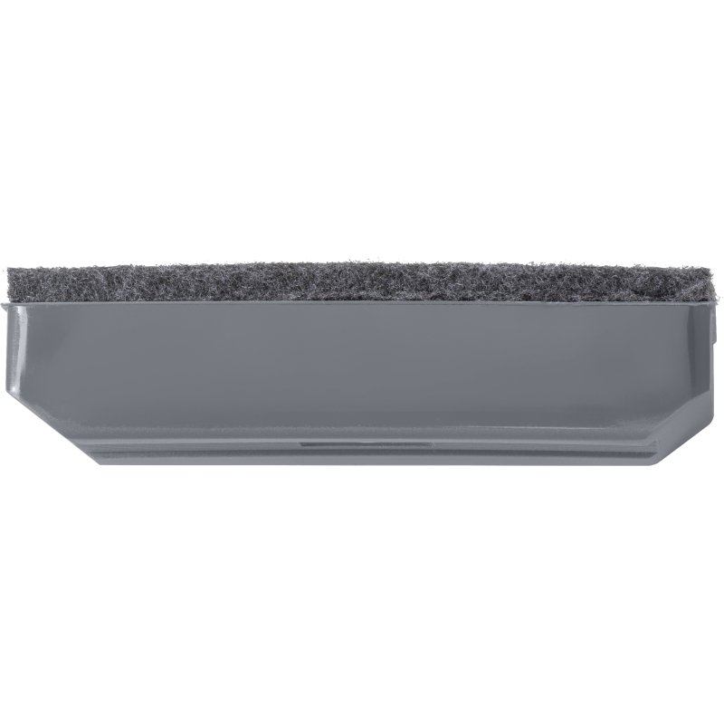Brosse effaceur magnétique rechargeable gris Bruneau pour tableau blanc