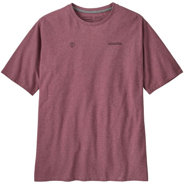 T-shirt PATAGONIA M'S FORGE MARK RESPONSIBILI-TEE EVENING MAUVE