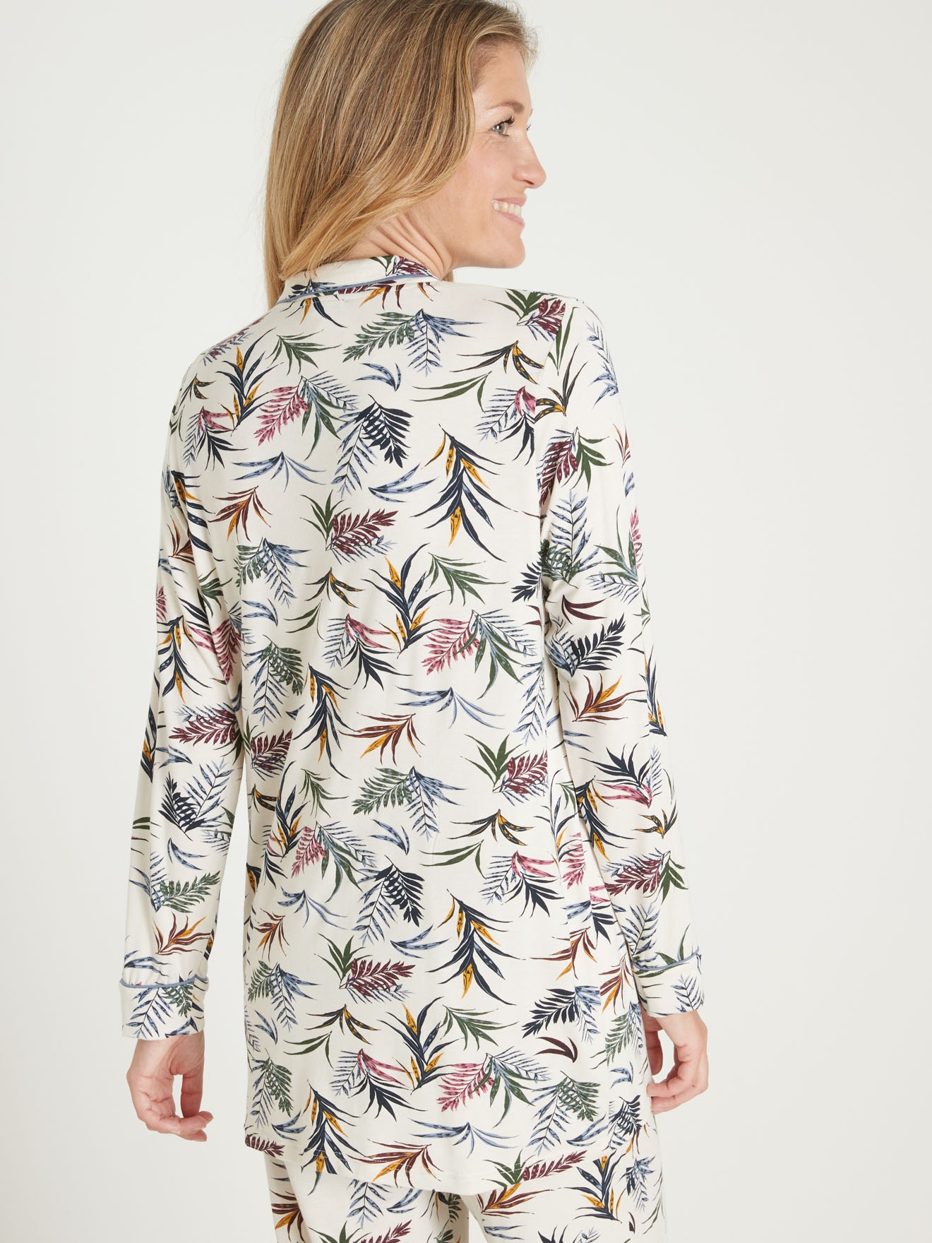 Pyjama col tailleur