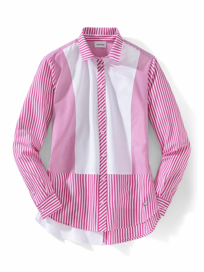 Patchwork Bluse