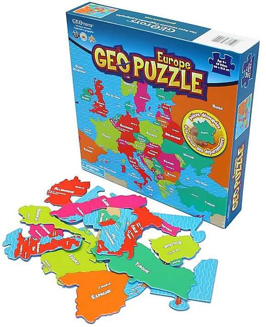 GEOPUZZLE EUROPE 58 PIECES