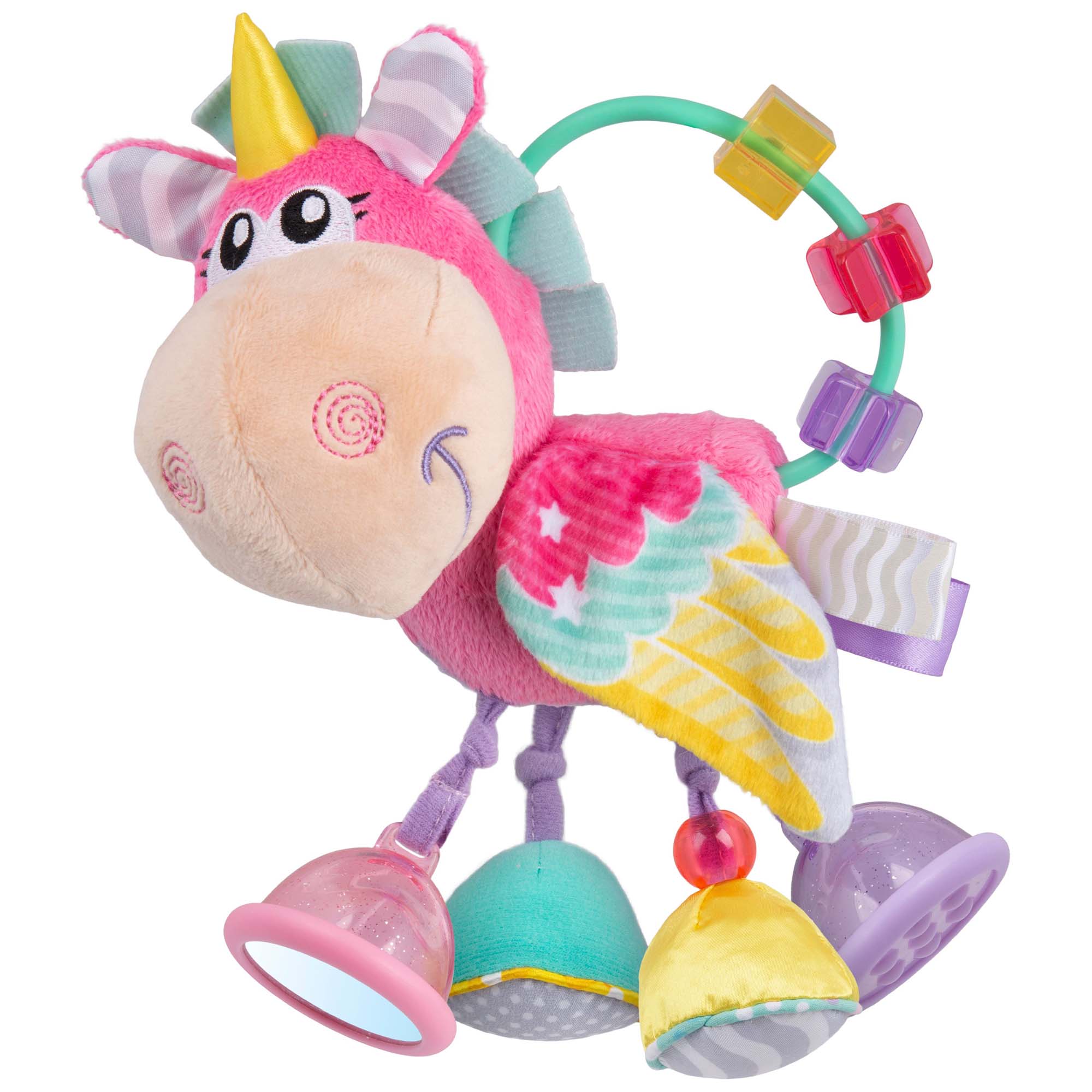Playgro Clip Clop Activity Rattle Eenhoorn rammelaar multi