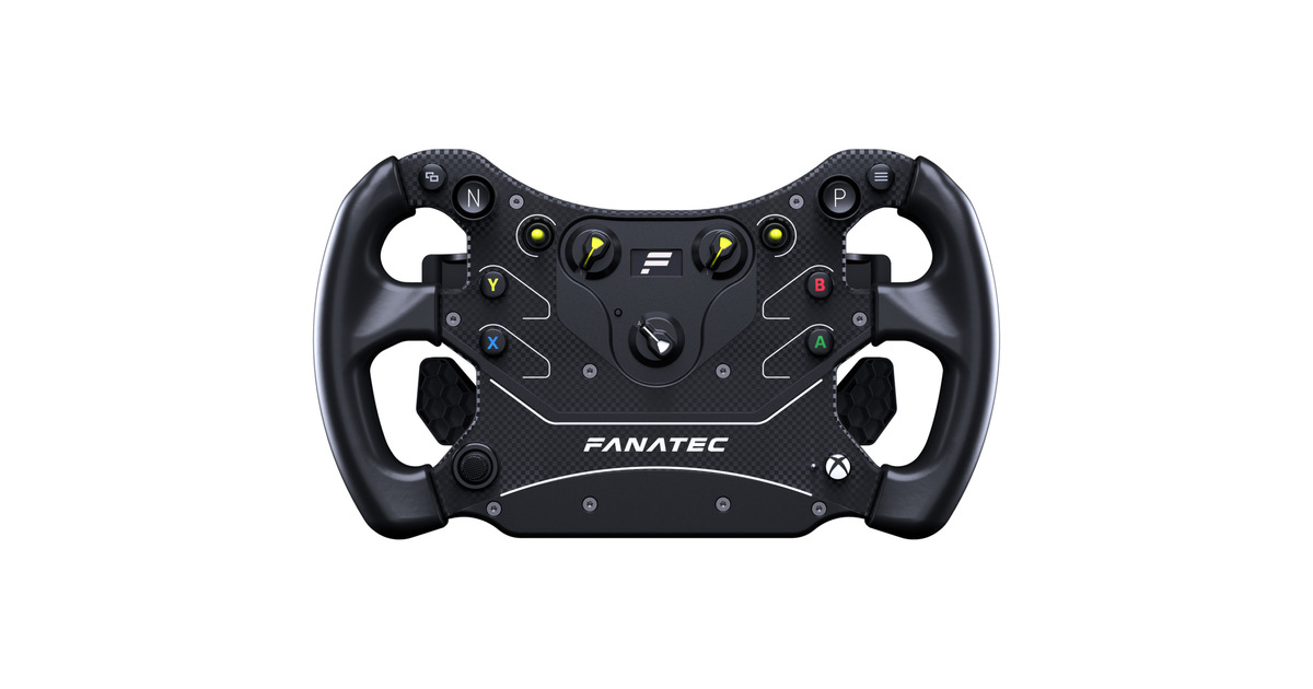 FanatecCSL Steering Wheel GT3 stuur add-on  (Zwart, Pc, Xbox, PS5 Ready, PS4 Ready)