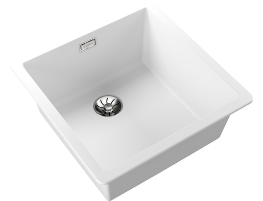 TEKA - Evier à encastrer Radea R10 40.40 M-TG W double installation