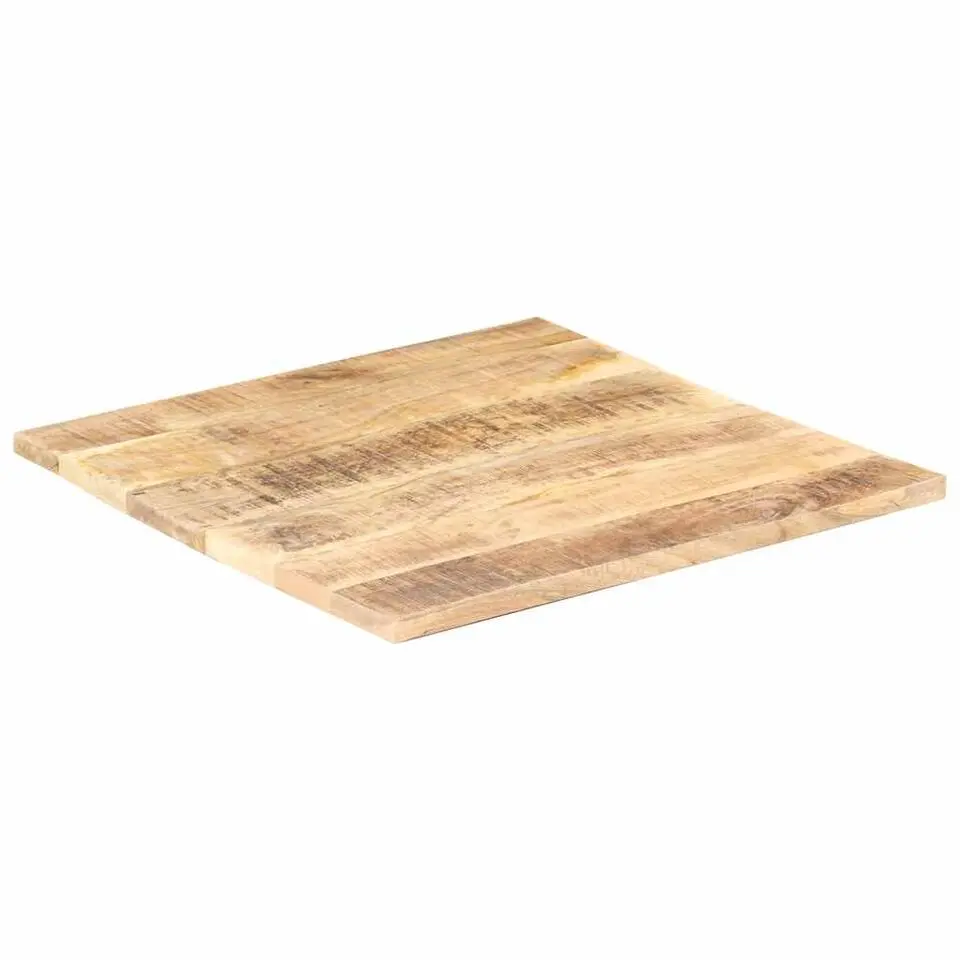 vidaXL - Tafelblad - Bruin - Hout - 80 x 80 cm 25-27 mm