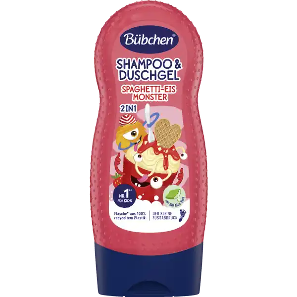 Shampoo & Duschgel Spaghetti-Eis-Monster