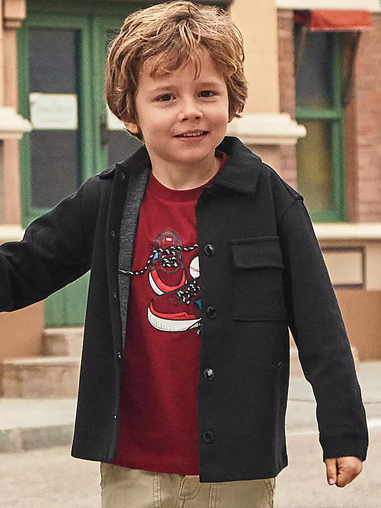 MAYORAL Jungen Overshirt  schwarz