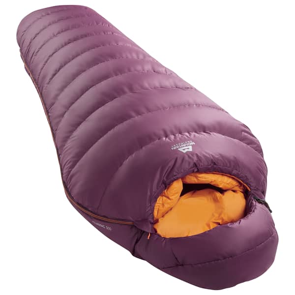 Sac de couchage MOUNTAIN EQUIPMENT CLASSIC ECO 500 WMNS REGULAR RAISIN