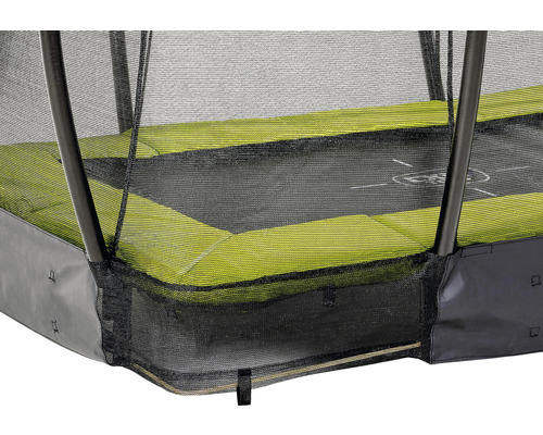 EXIT Silhouette In-Ground Trampoline 214 x 153 cm Groen