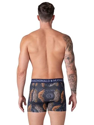 Muchachomalo Boxershorts 3-Pack Circle Of Life U-CIRCLEOFLIFE101-Print/Print/Blue kopen