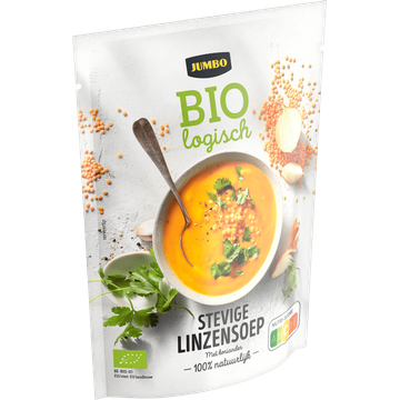 Jumbo Biologisch Stevige Linzensoep met Koriander 300ML