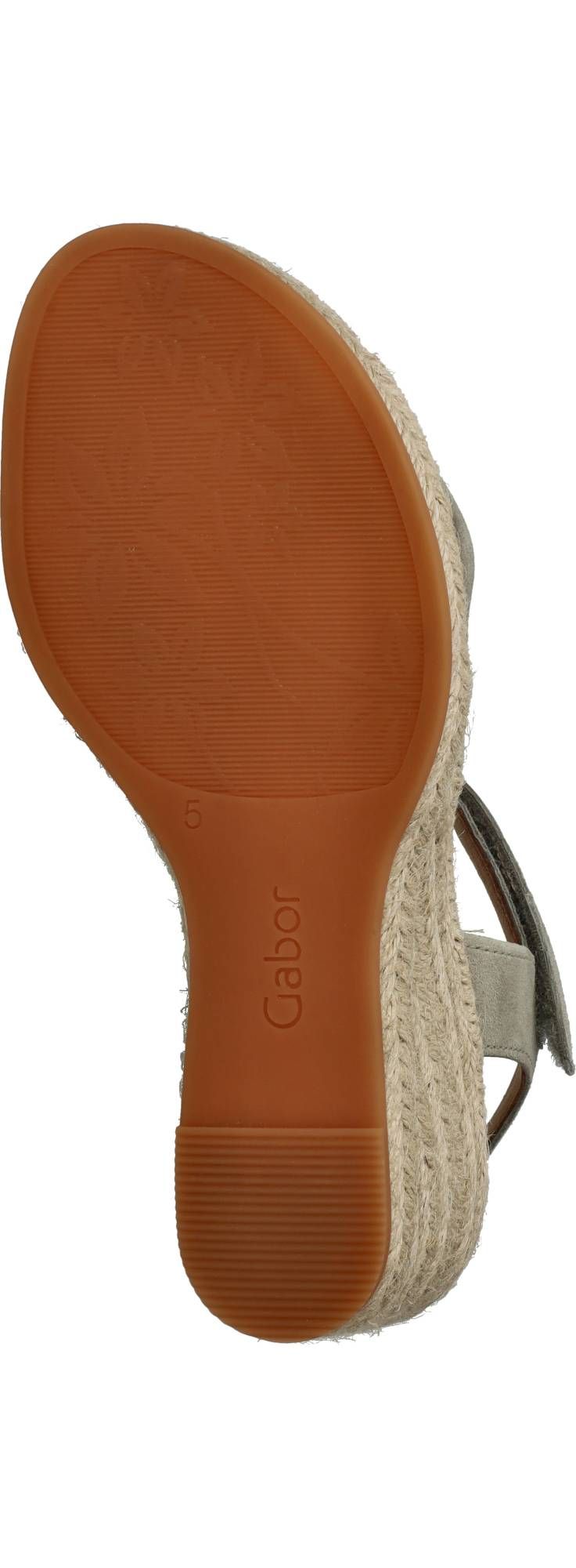 Gabor Espadrilles Grijs Dames