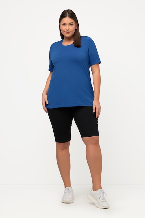 T-Shirt, A-Linie, Rundhalsausschnitt, Halbarm