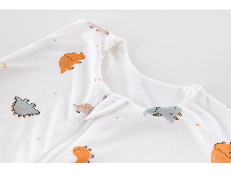 Träumeland Baby-Sommerschlafsack Dinolino Grösse 80 Sommerschlafsack mit süssen Dinosaurier