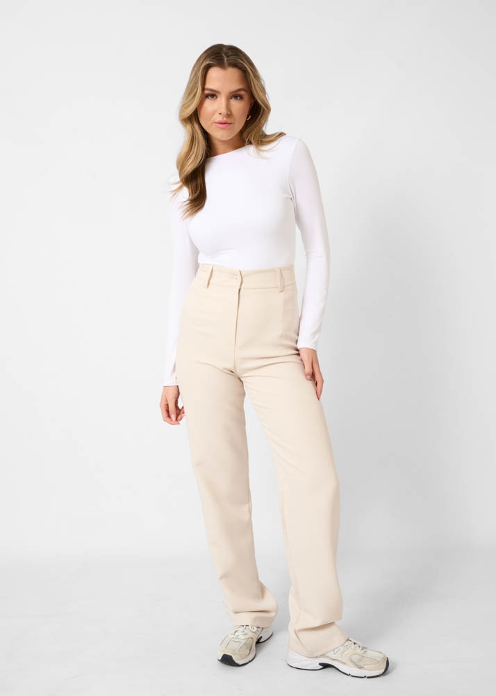 Romy pantalon creme