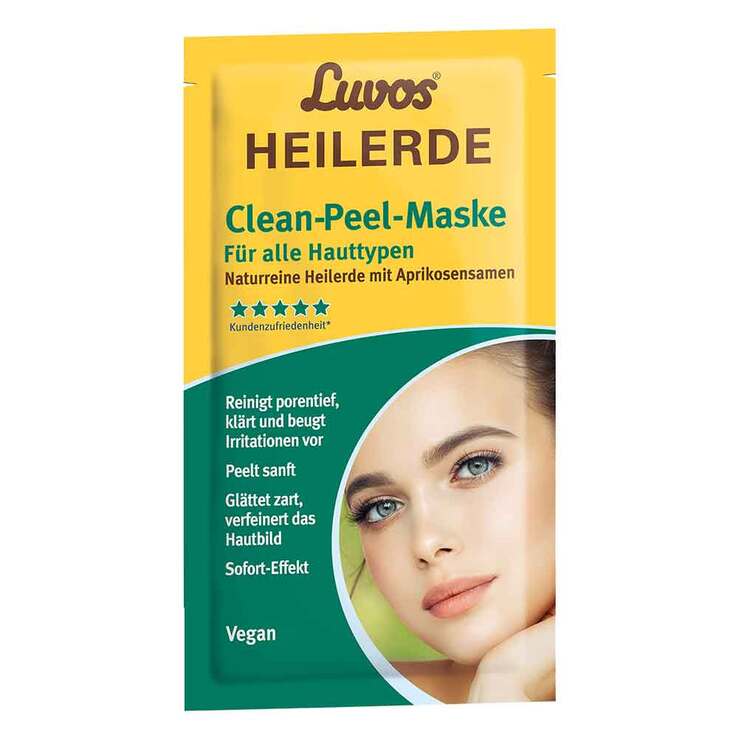 Luvos Heilerde Clean-Peel-Maske, 2X7.5 ml