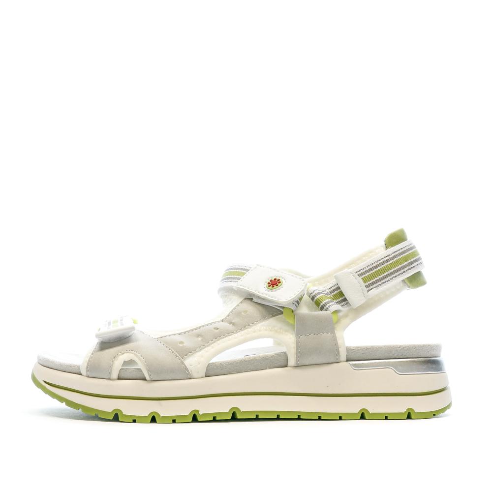 Relife Sandales Blanche/Grise Femme Relife Jisper