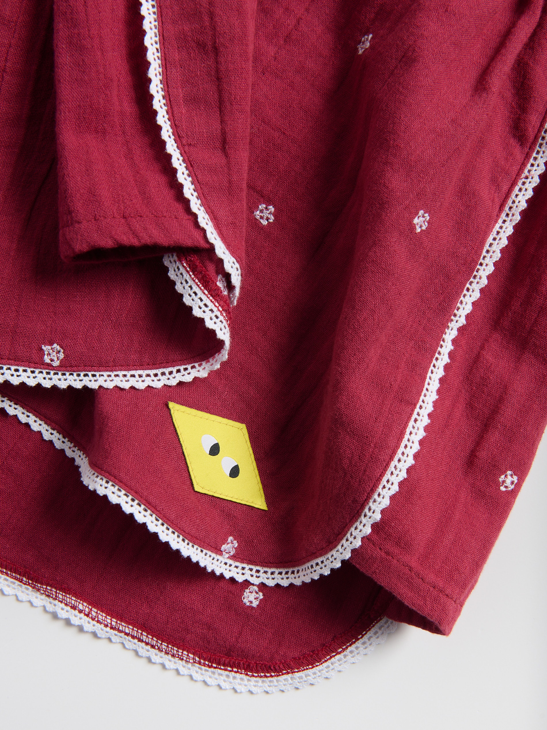 Bestickte Shorts aus Baumwolle