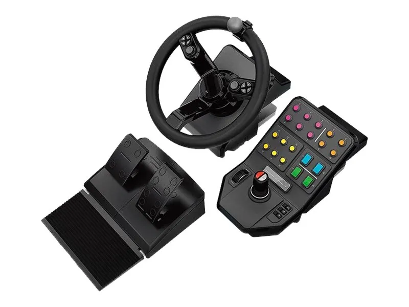 Logitech Heavy Equipment - G-Series - rat og pedalsæt - kablet - for PC