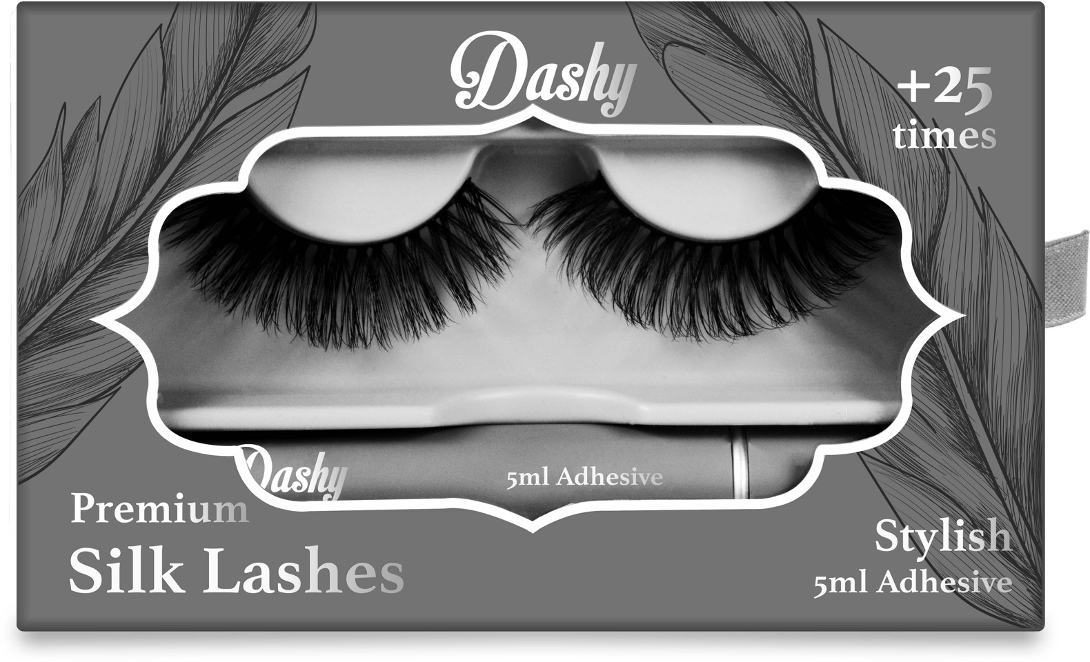 Dashy - Premium Silk Vipper + 5 ml Vippelim Stylish