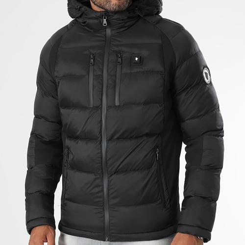 Doudoune Chauffante Capuche Avoriaz Noir