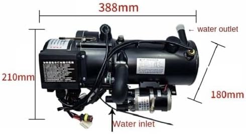 Autoheizung, 10 kW, Diesel-Heizöl, 24 V, 12 V, Motor, Diesel, LKW, Vorheizen