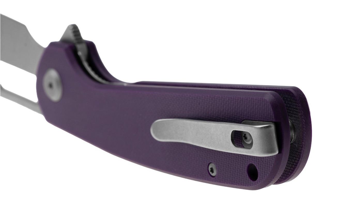 Eutektik Trinity TRI-PSW-R Stonewashed 14C28N, Purple G10, zakmes