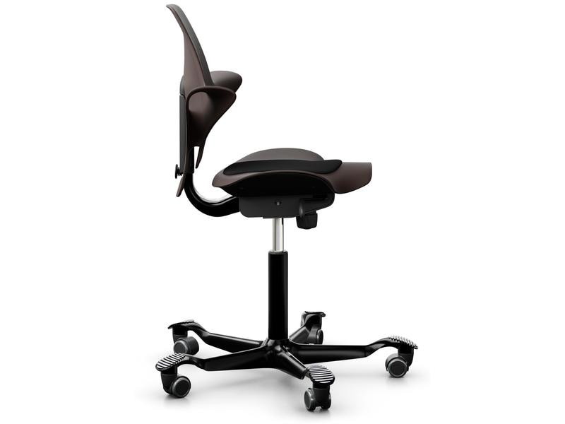 HÅG Bürostuhl Capisco Puls 8010 Brown Höhenverstellbarer, ergonomischer Bürostuhl