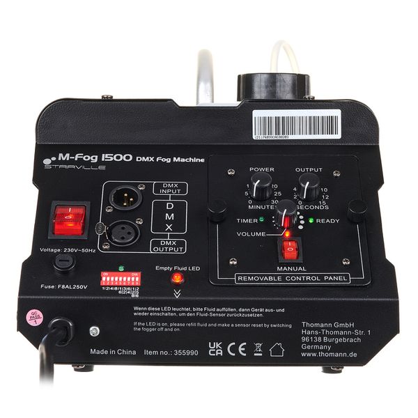 Stairville M-Fog 1500 DMX Fog Machine