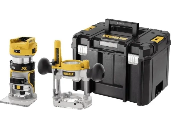 DeWALT DCW604NT-XJ - Dyk/fast base-router 8 mm - SOLO