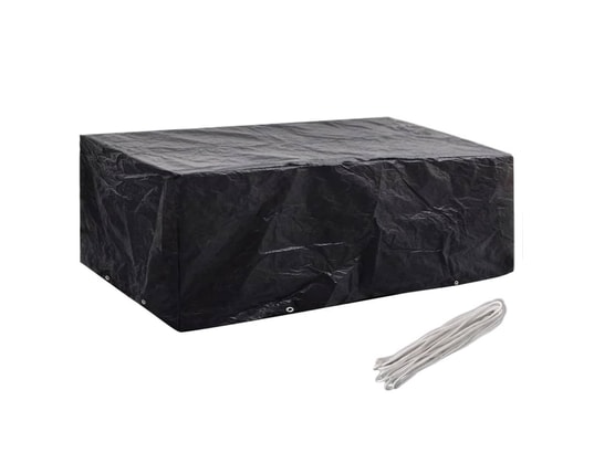 VIDAXL - Housse de table extérieur Housses de salon de jardin 2 pcs 8 œillets 200x160x70 cm