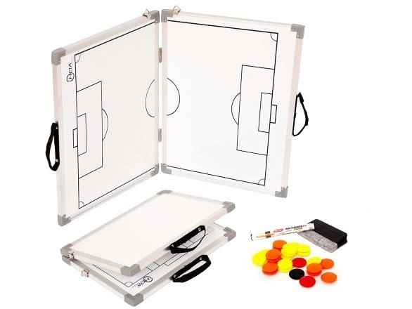 Meta-tu-Victoria Magnetische Taktiktafel und Zubehör Weiss Fussball-Tafel