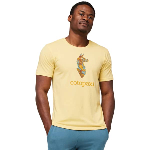 T-shirt COTOPAXI ALTITUDE LLAMA ORGANIC T-SHIRT WHEAT