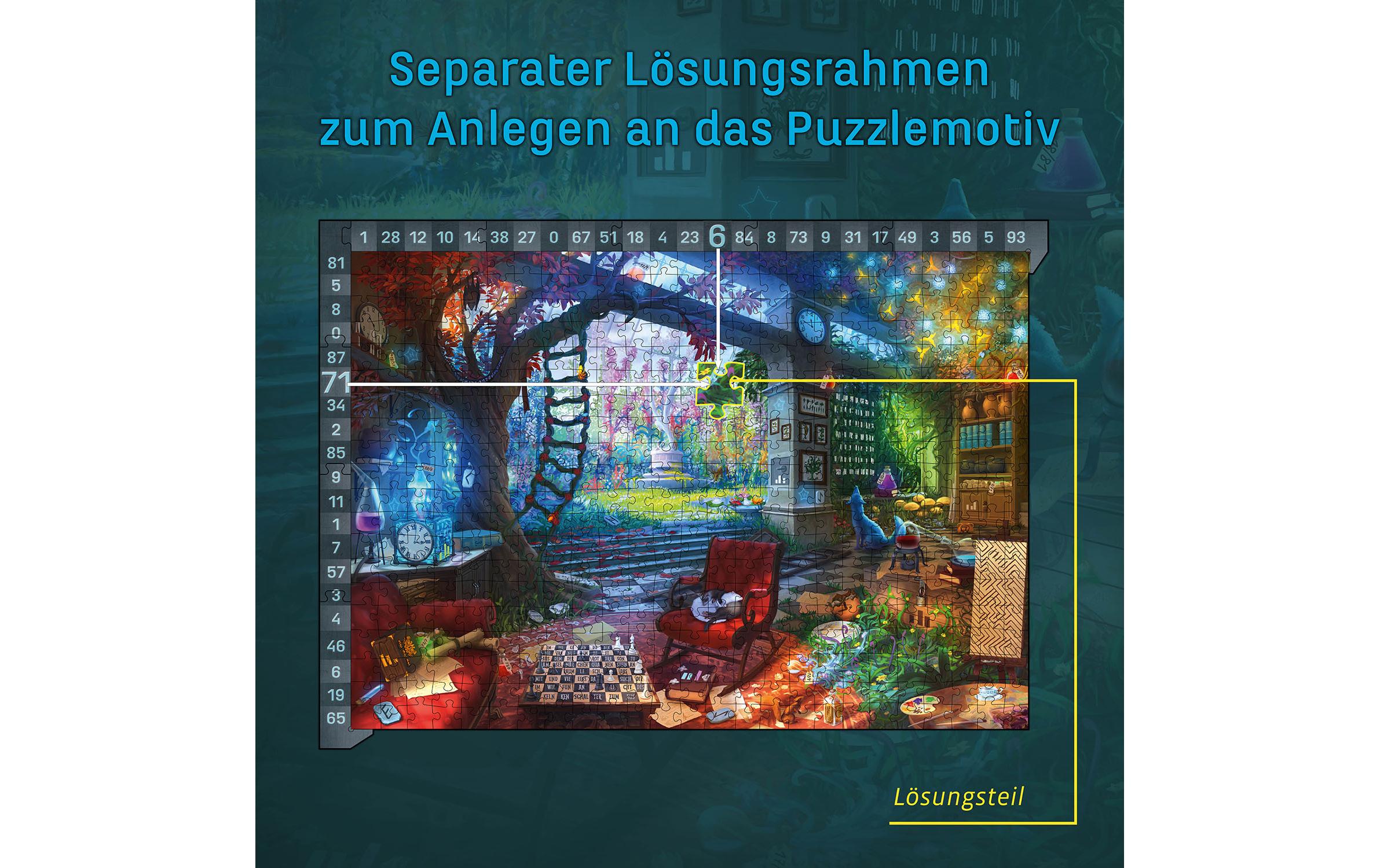 EXIT – Das Puzzle: Das verborgene Atelier -DE-Puzzle mit Story und Rätseln