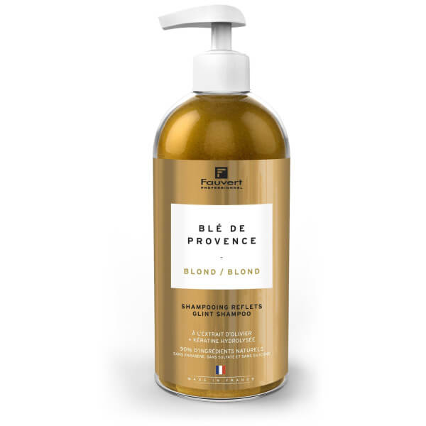 Shampooing pigmenté reflet blond Blé de Provence Fauvert Professionnel 500ML