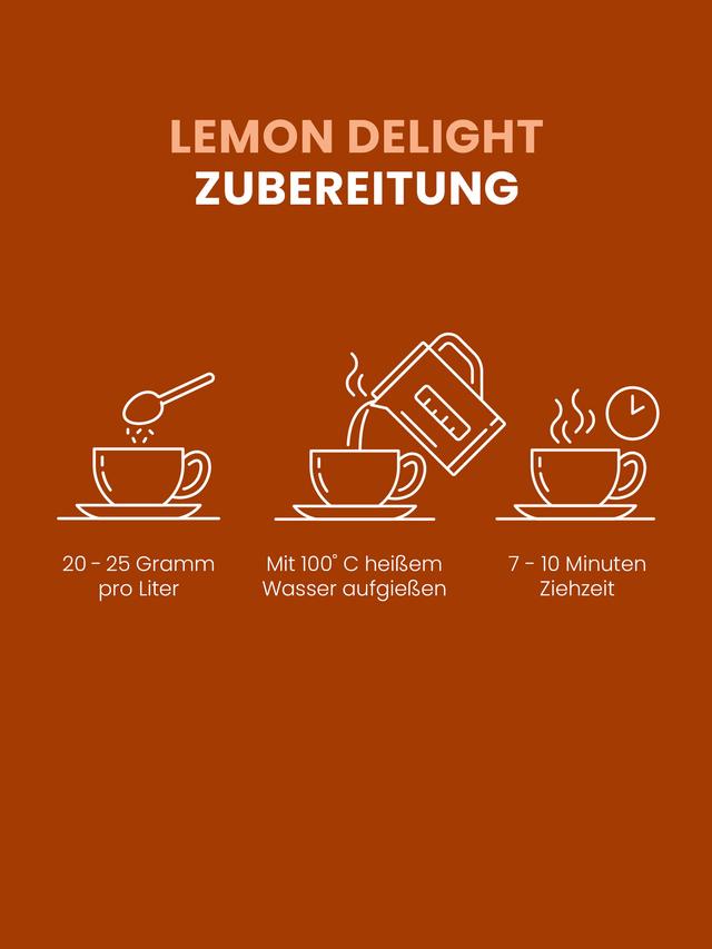 Rooibostee Zitrone lose, 100 g