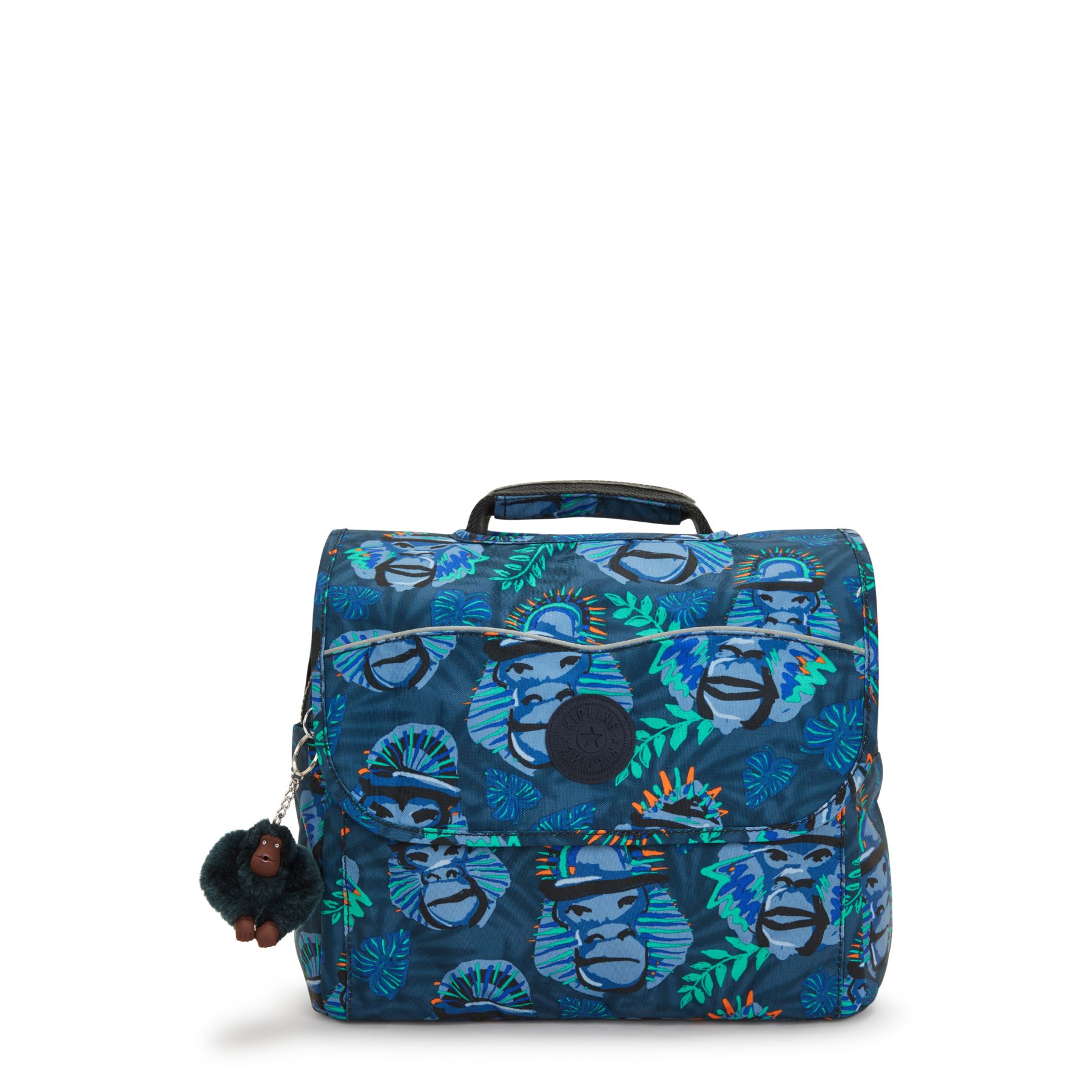 CODIE S Petit cartable avec bretelles ajustables - Blue Monkey Fun