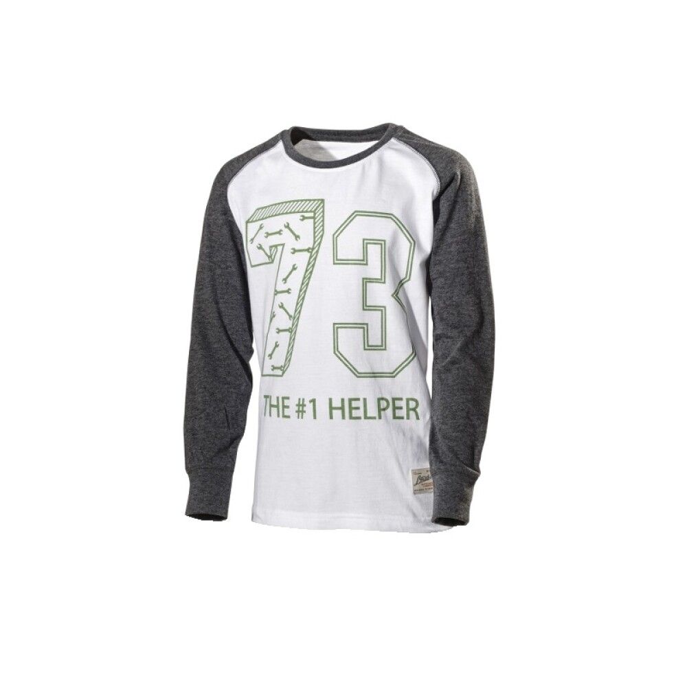 GENSER 353B GRÅ/HVIT
