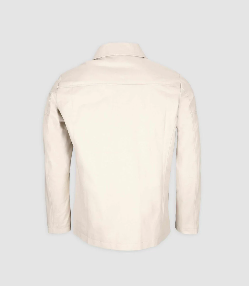 Blouson 2 poches beige mastic REC